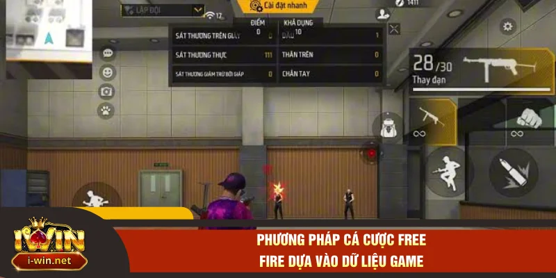 Phương pháp cá cược Free Fire dựa vào dữ liệu game